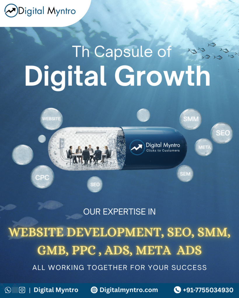 digital myntro Growth capsule - Best Digital Marketing Agency From Kanpur